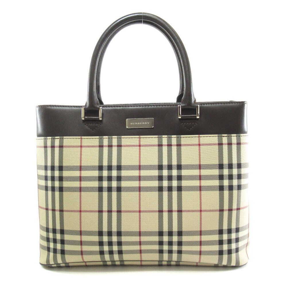 Burberry Nova Check Tote Bag Canvas - Picture 11 of 11